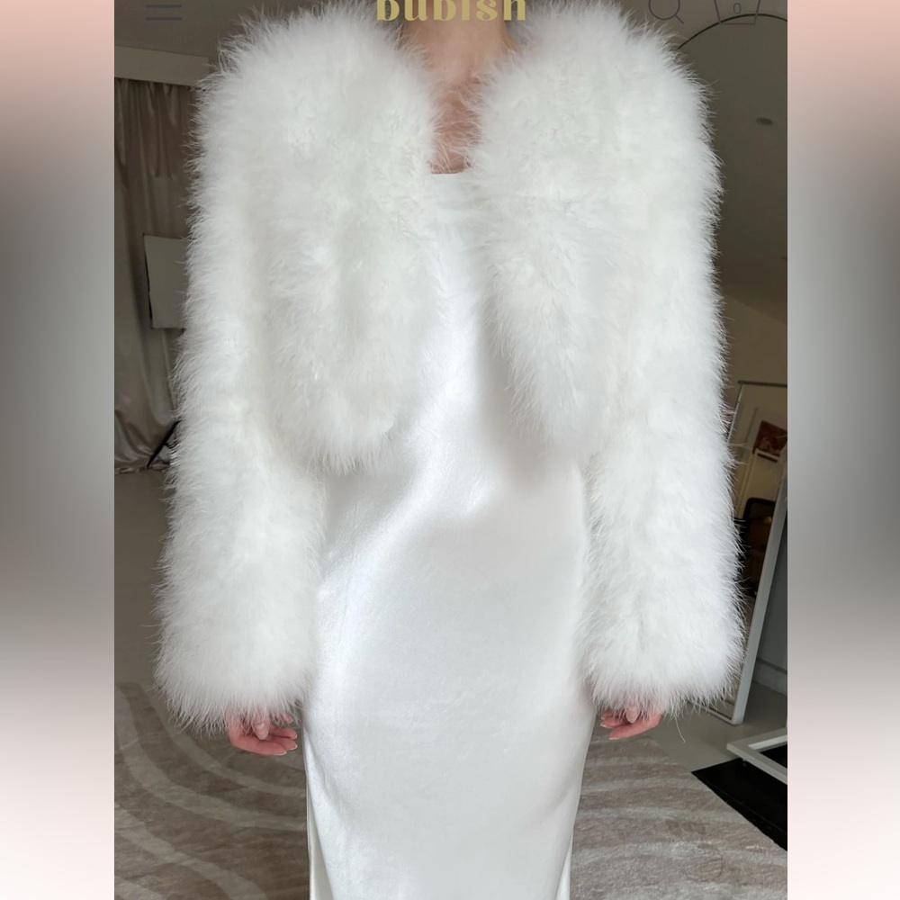 Bridal manhattan cropped jacket